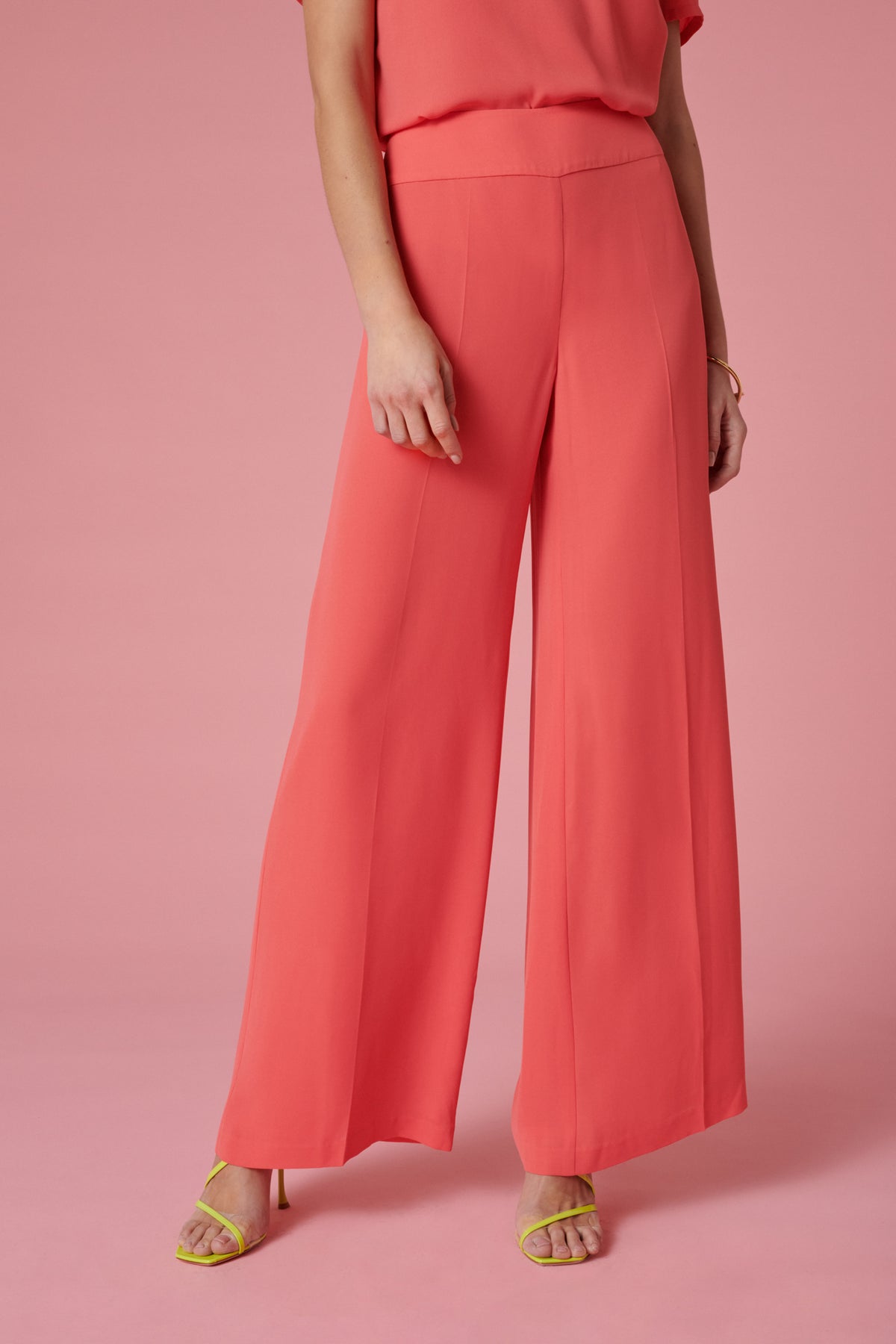 Pantalon cocktail fluide