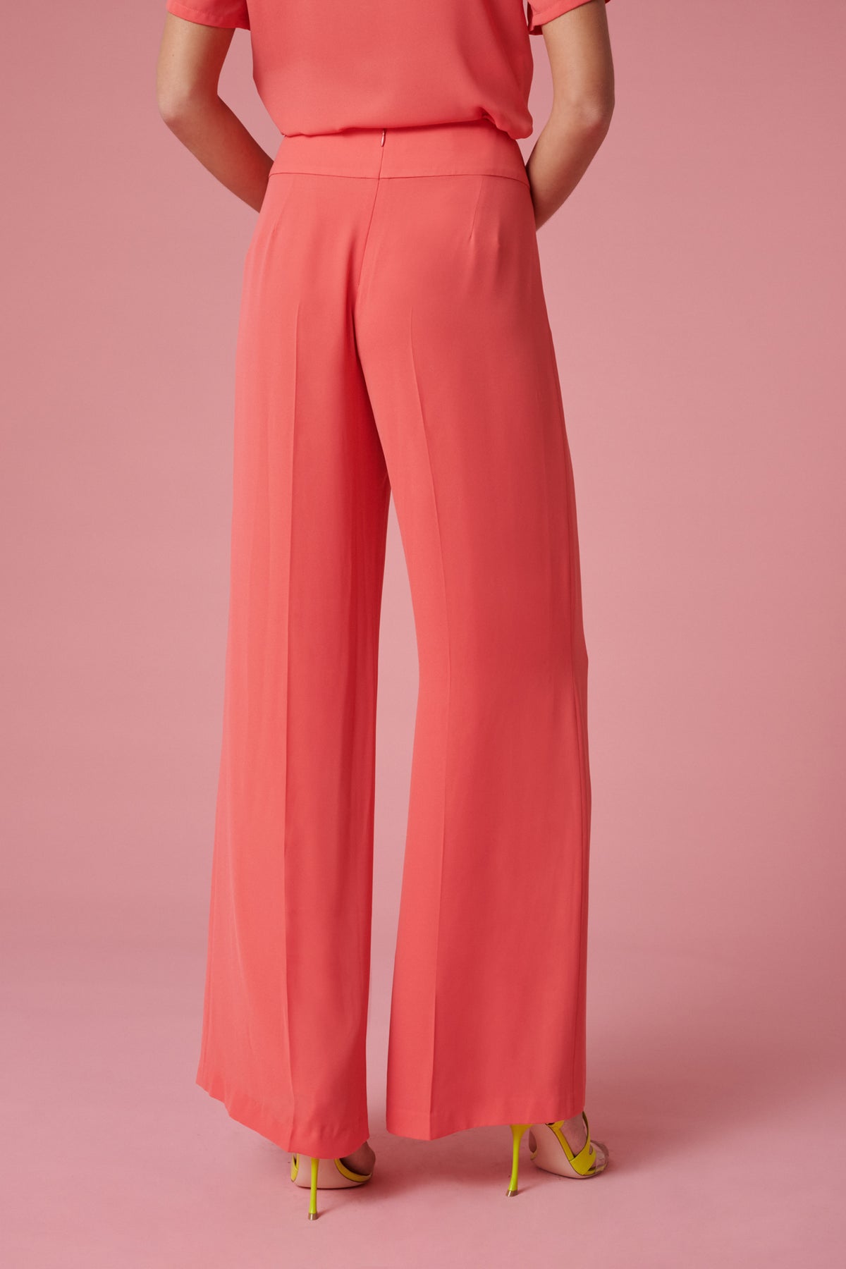 Pantalon cocktail fluide