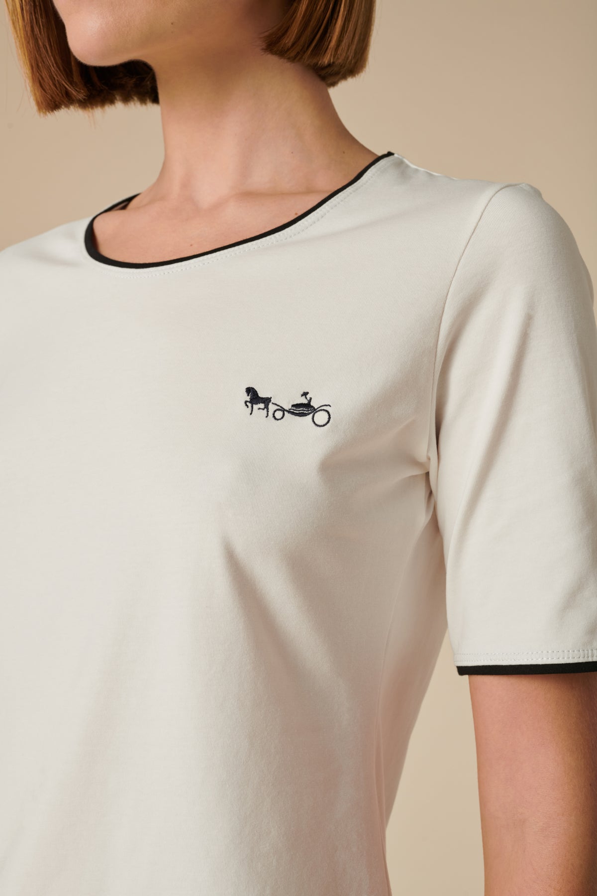 T-shirt logo bi-color