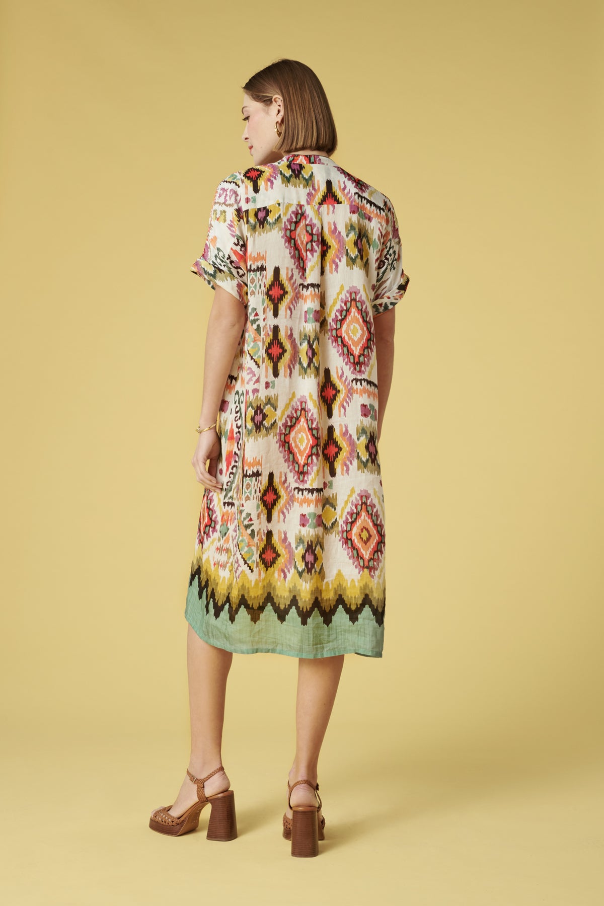 Robe chemise esprit caftan