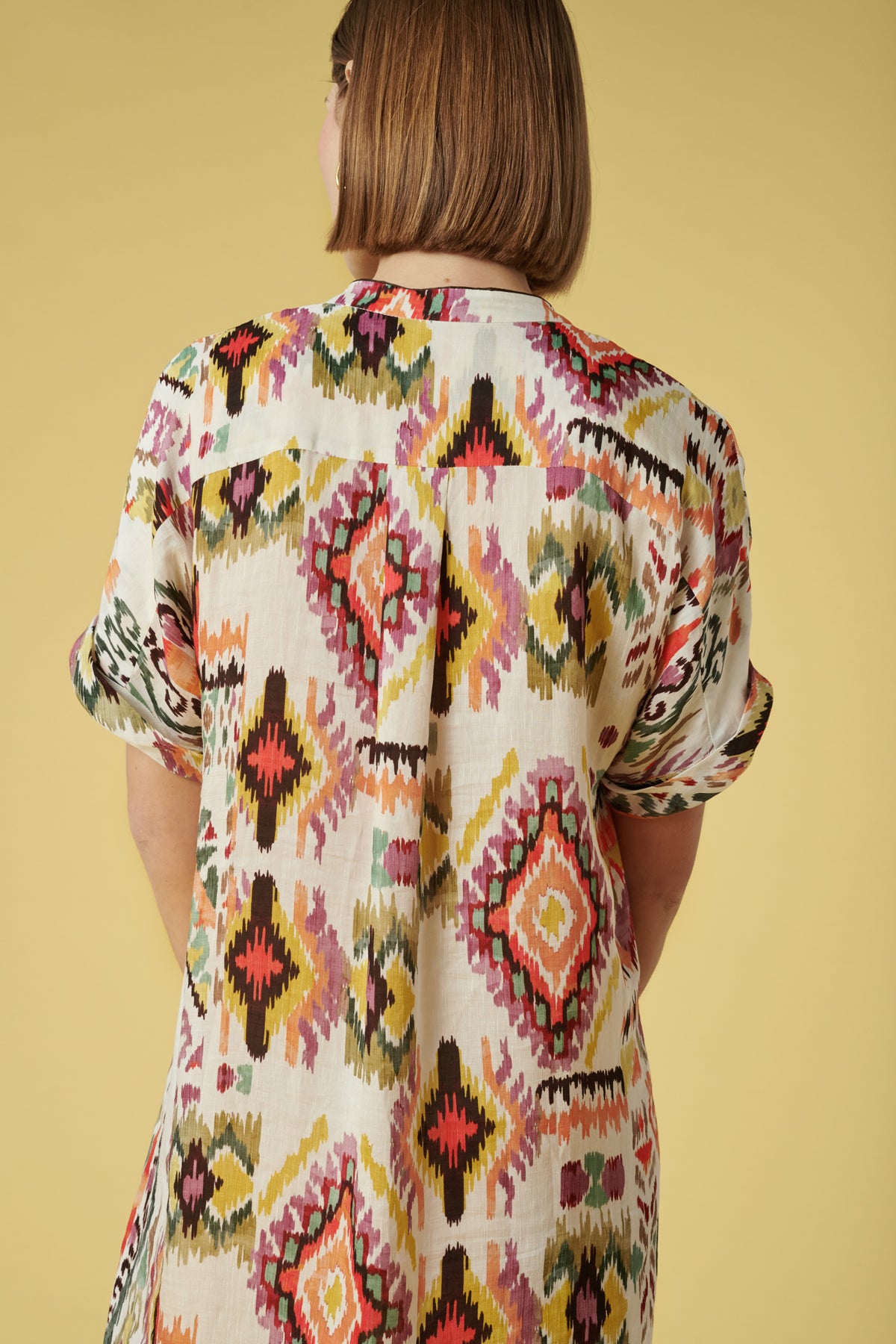 Robe chemise esprit caftan