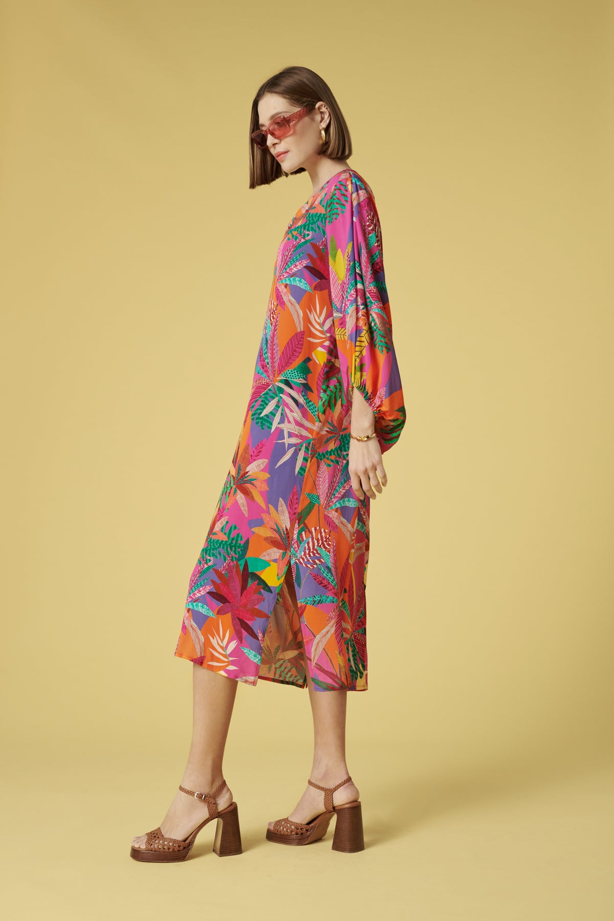 Robe imprimée multico