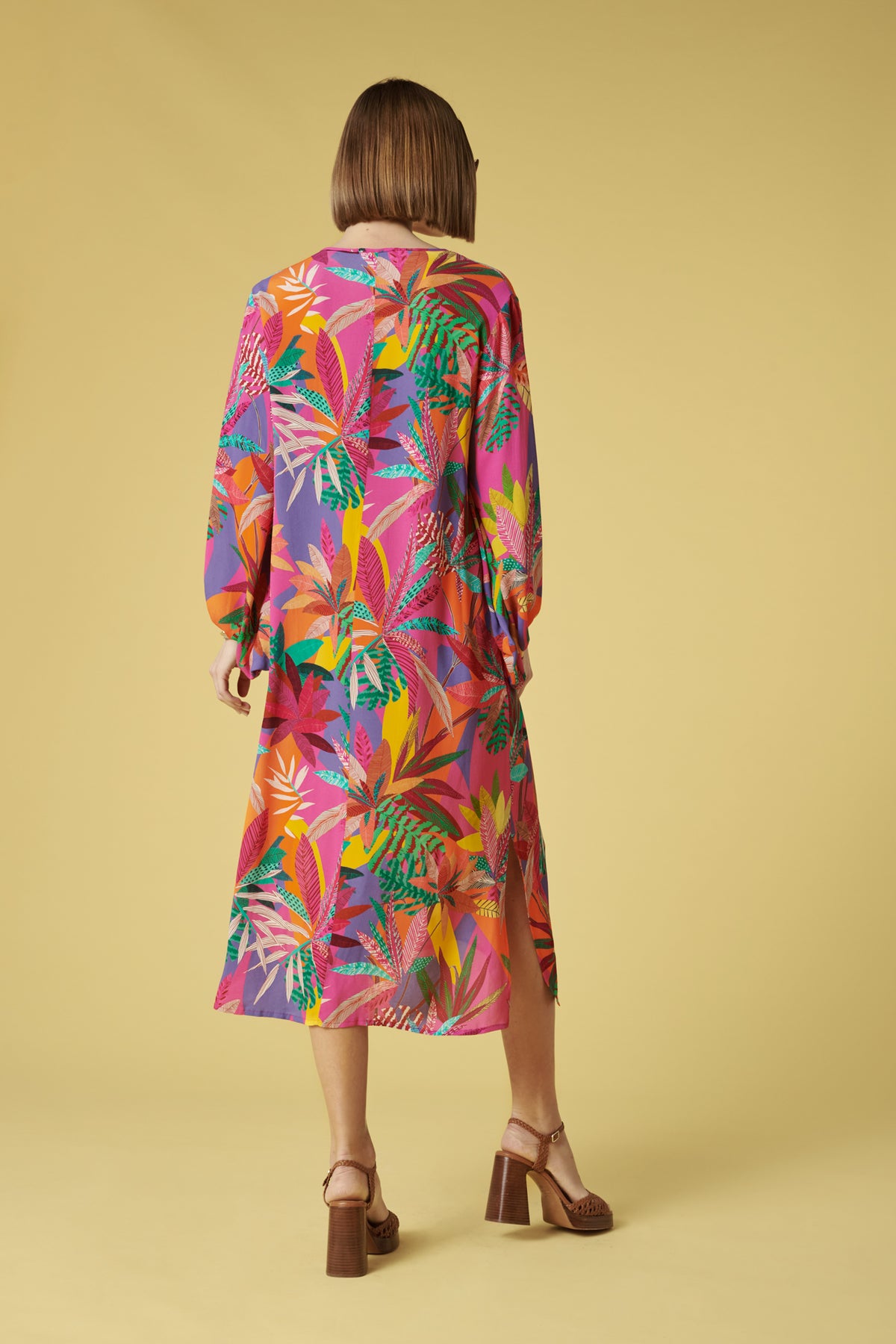 Robe imprimée multico