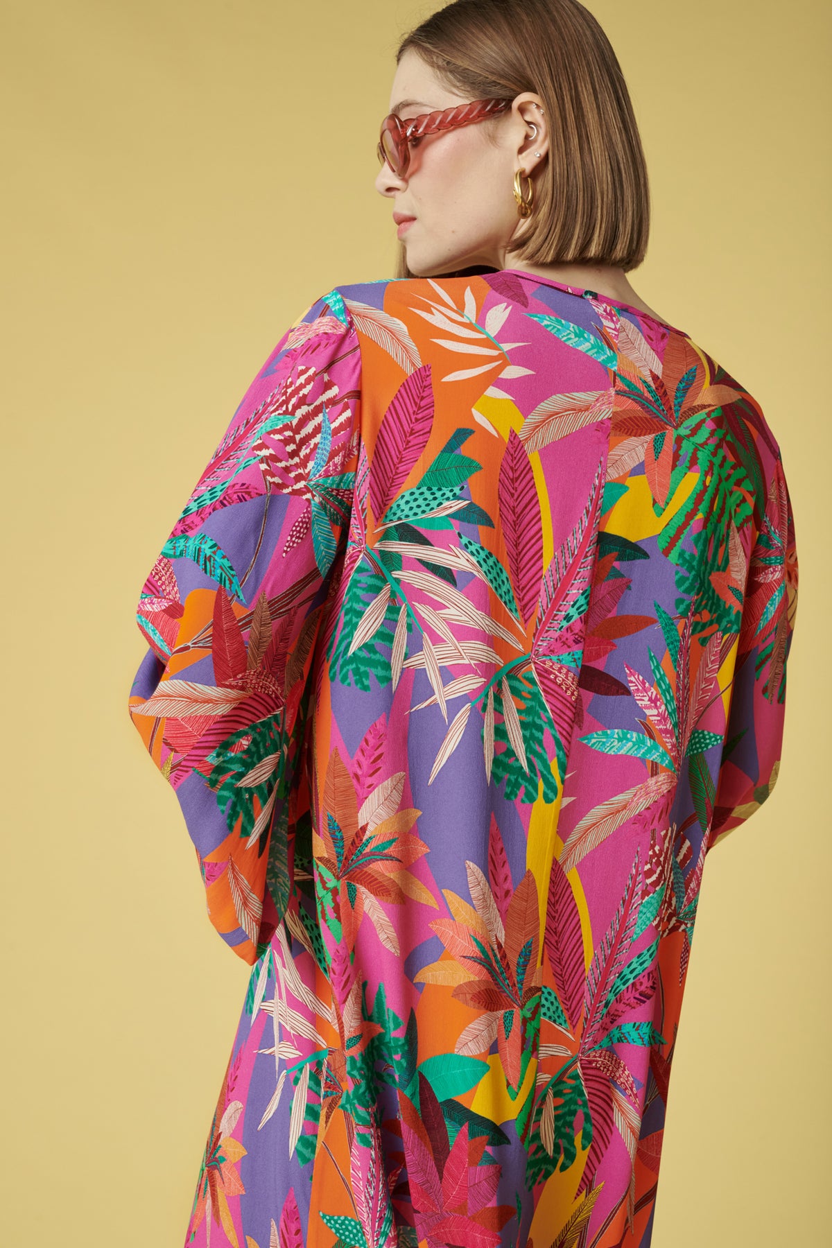 Robe imprimée multico