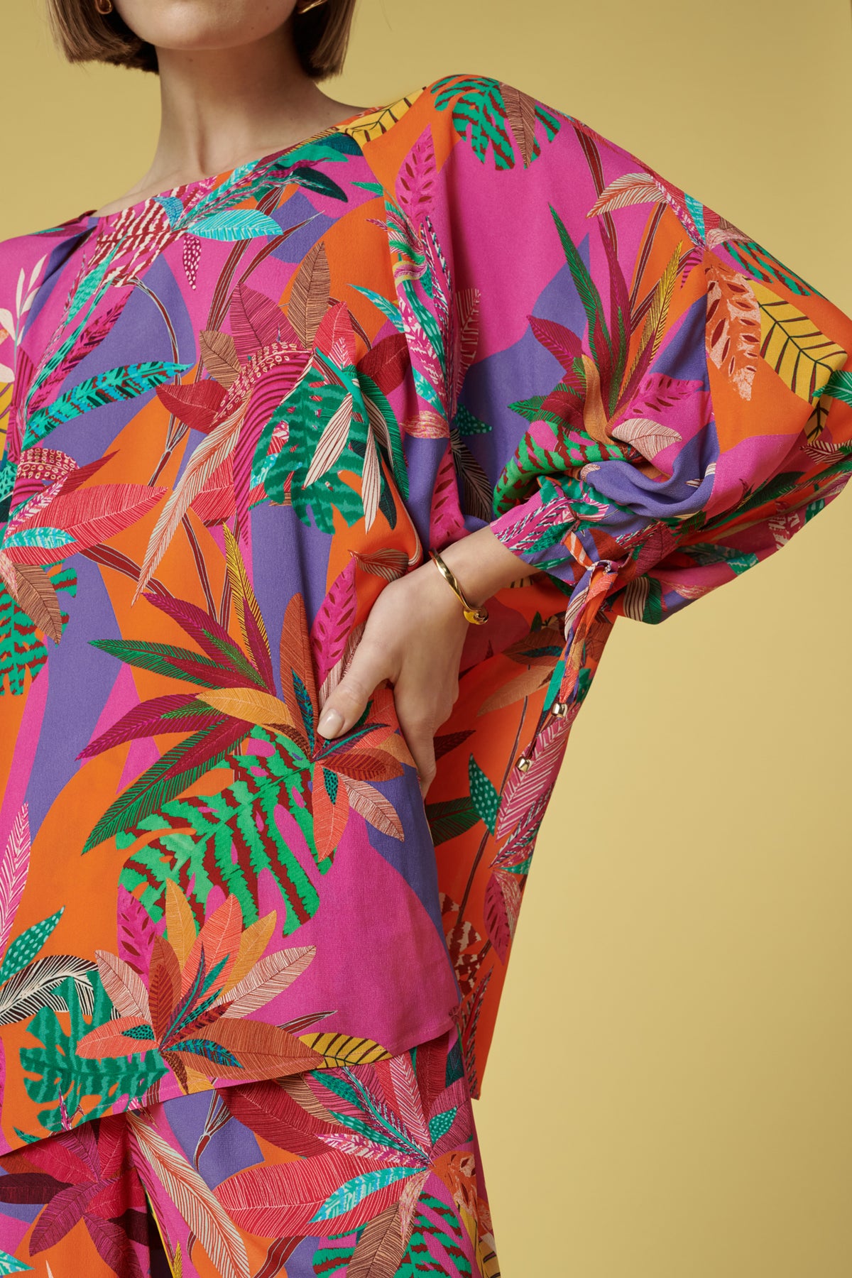 Blouse imprimée multico