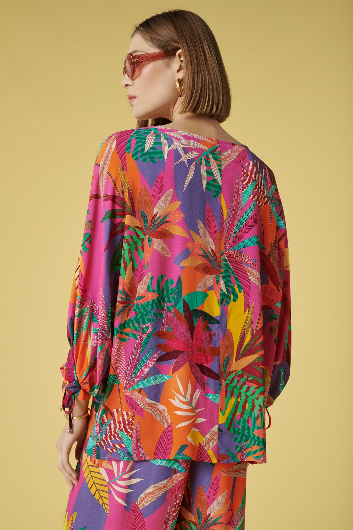 Blouse imprimée multico