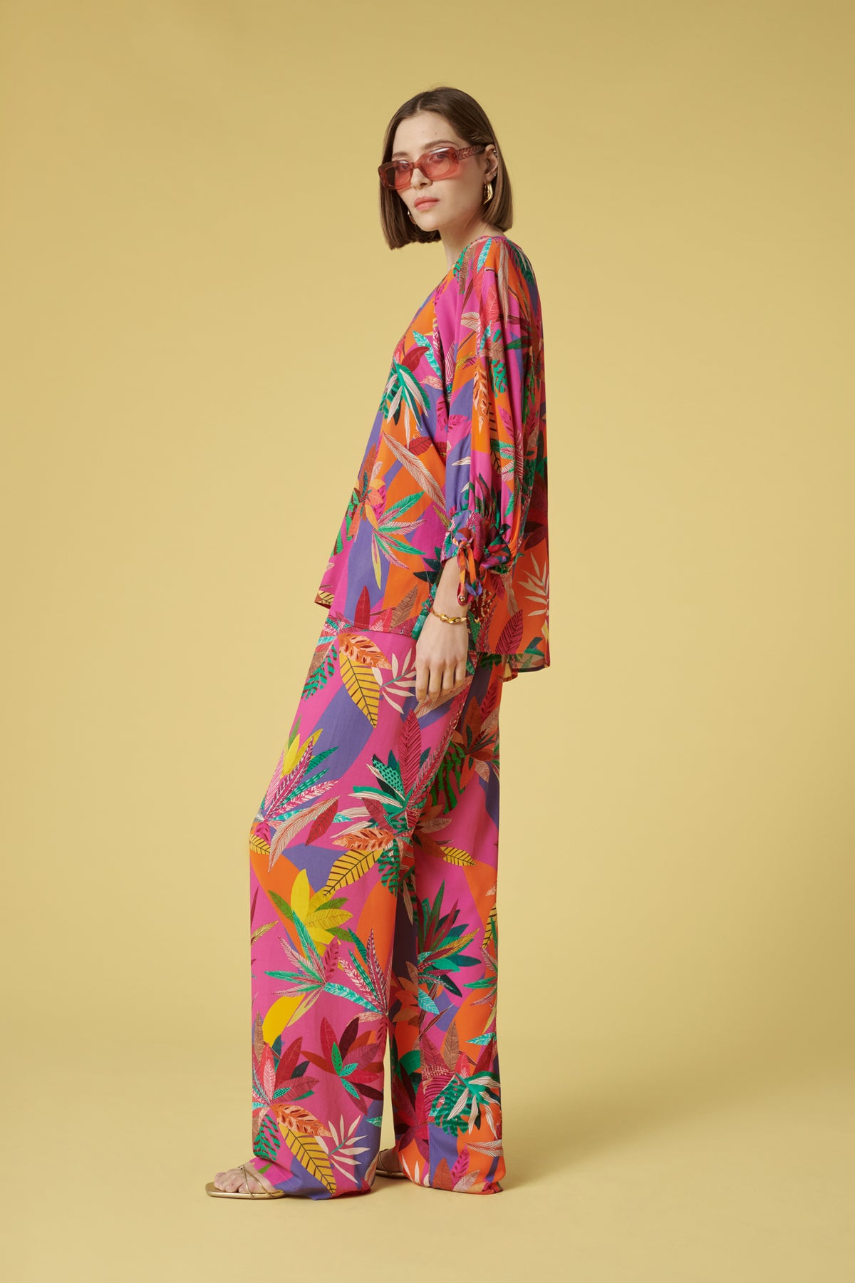 Blouse imprimée multico