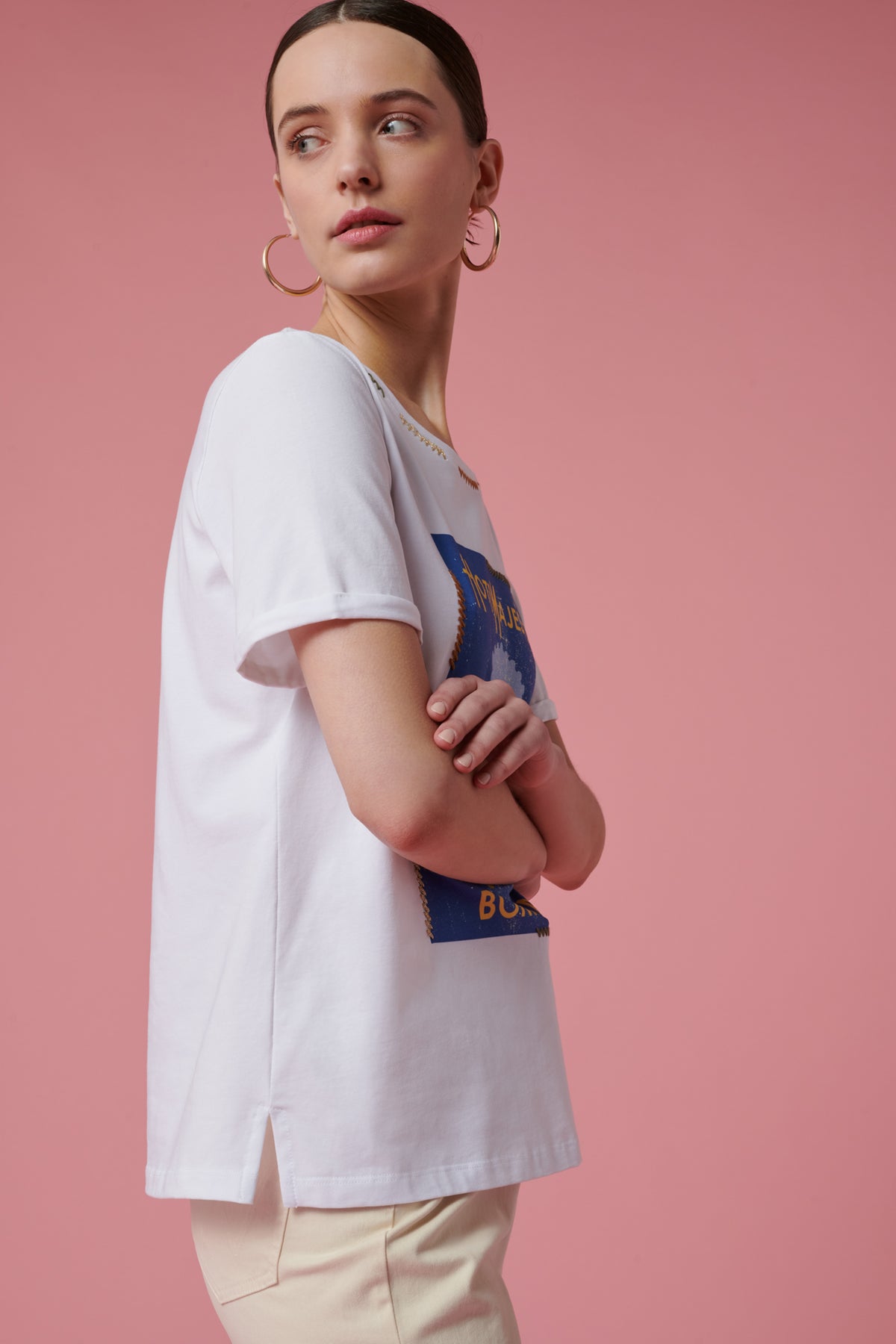 T-shirt carte postale Bombay