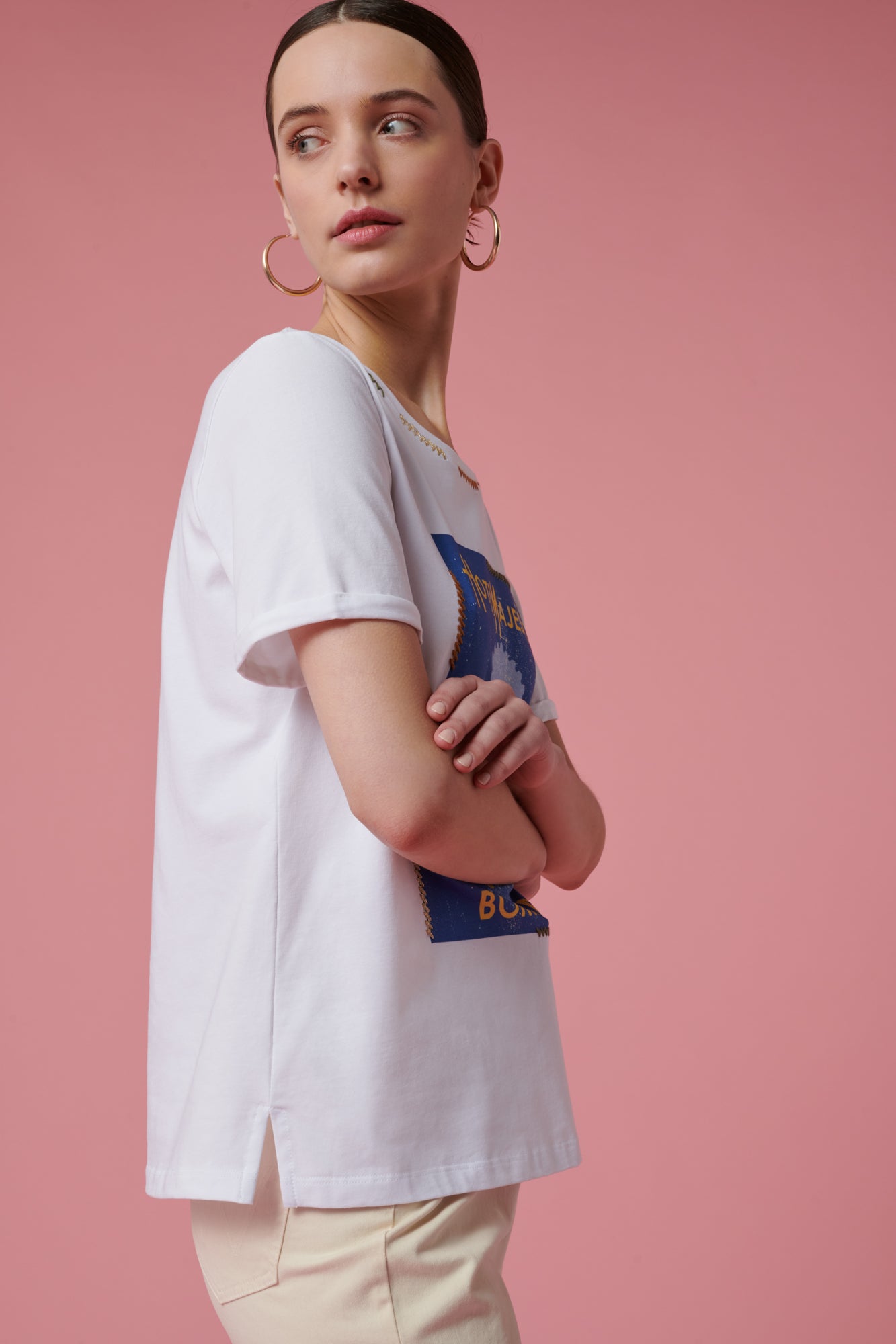 Bombay postcard T-shirt