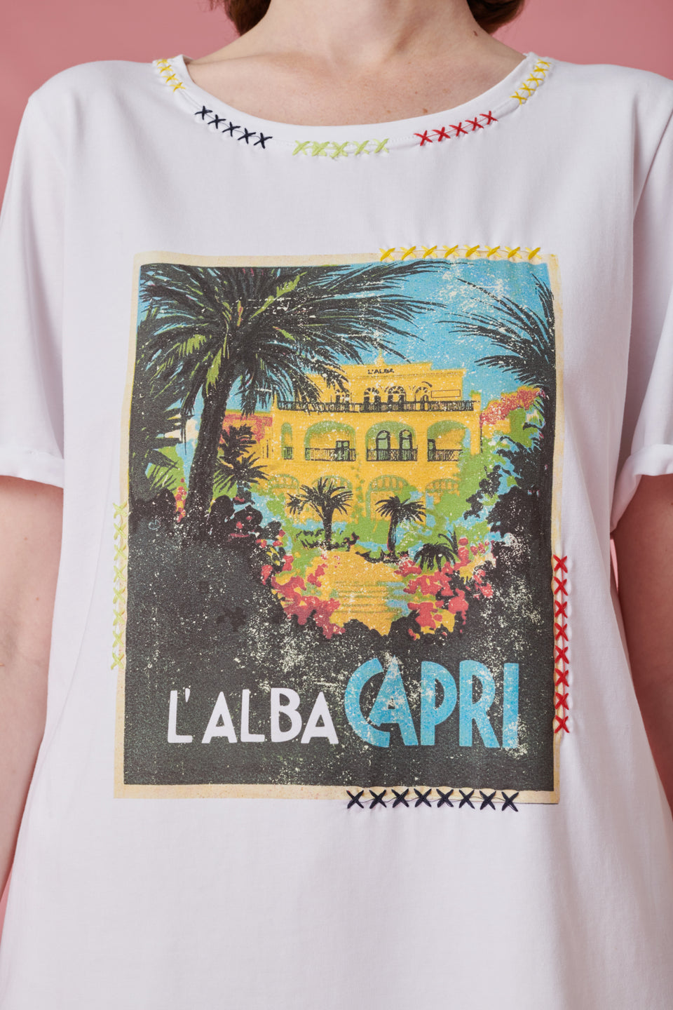 T-shirt carte postale Alba