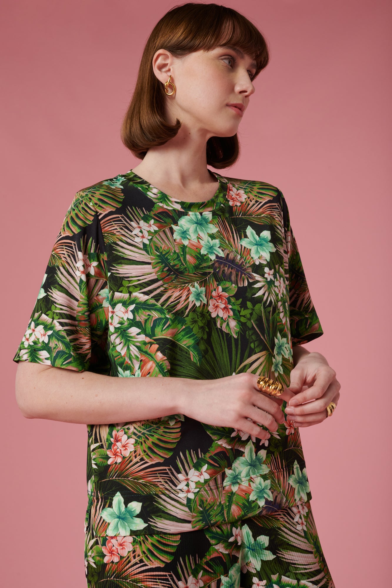 Jungle print t-shirt