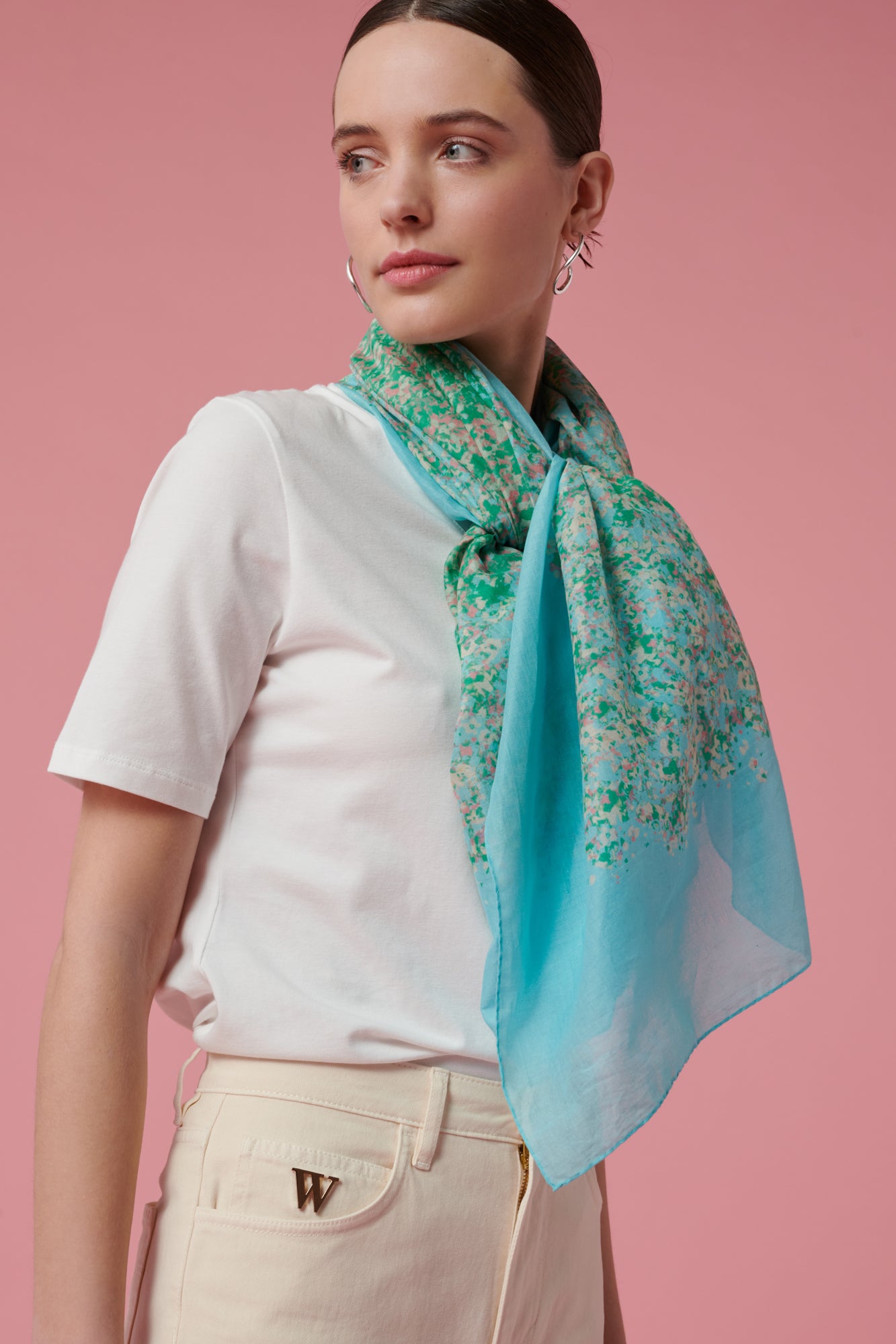 Grand foulard imprimé gipsy