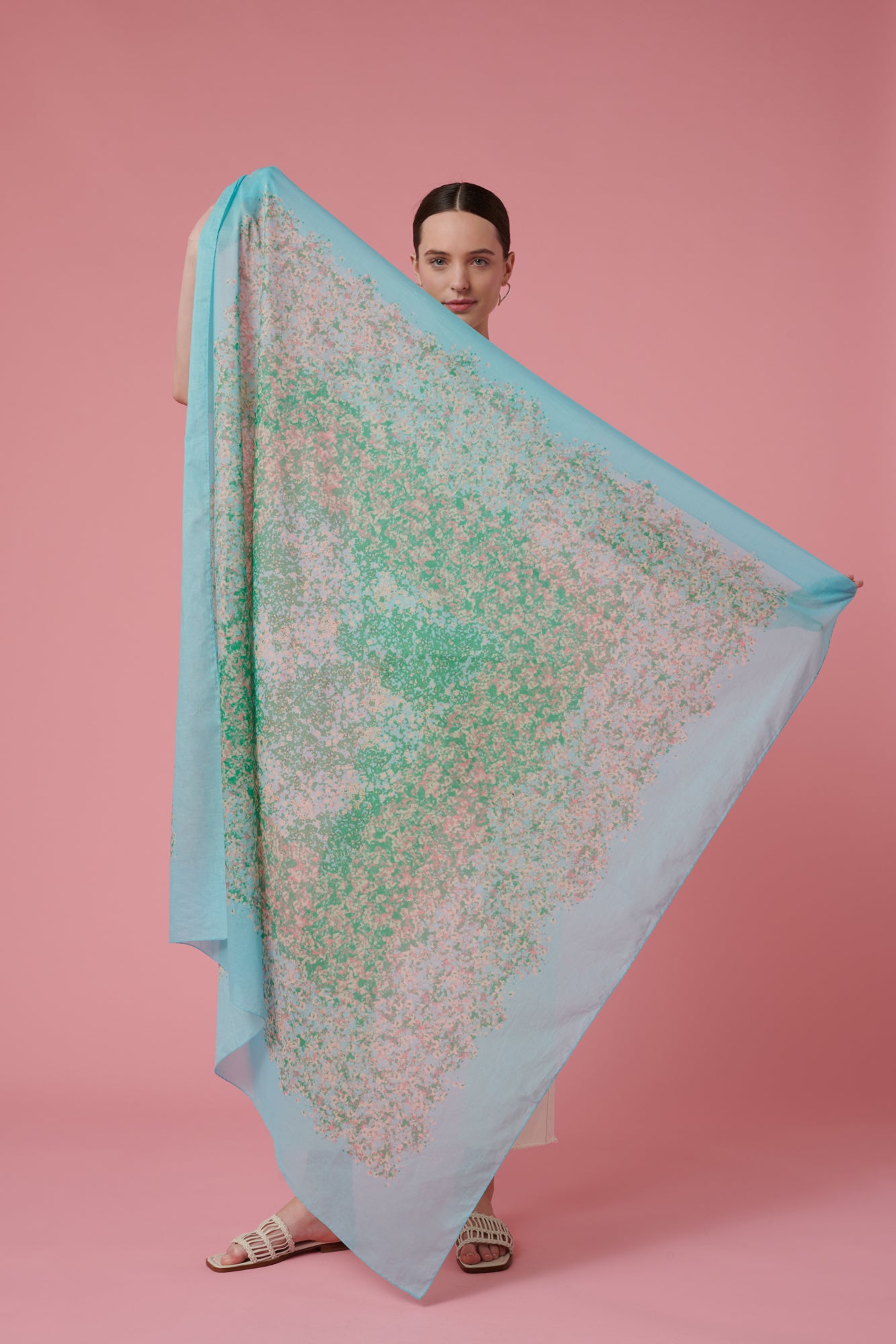 Grand foulard imprimé gipsy