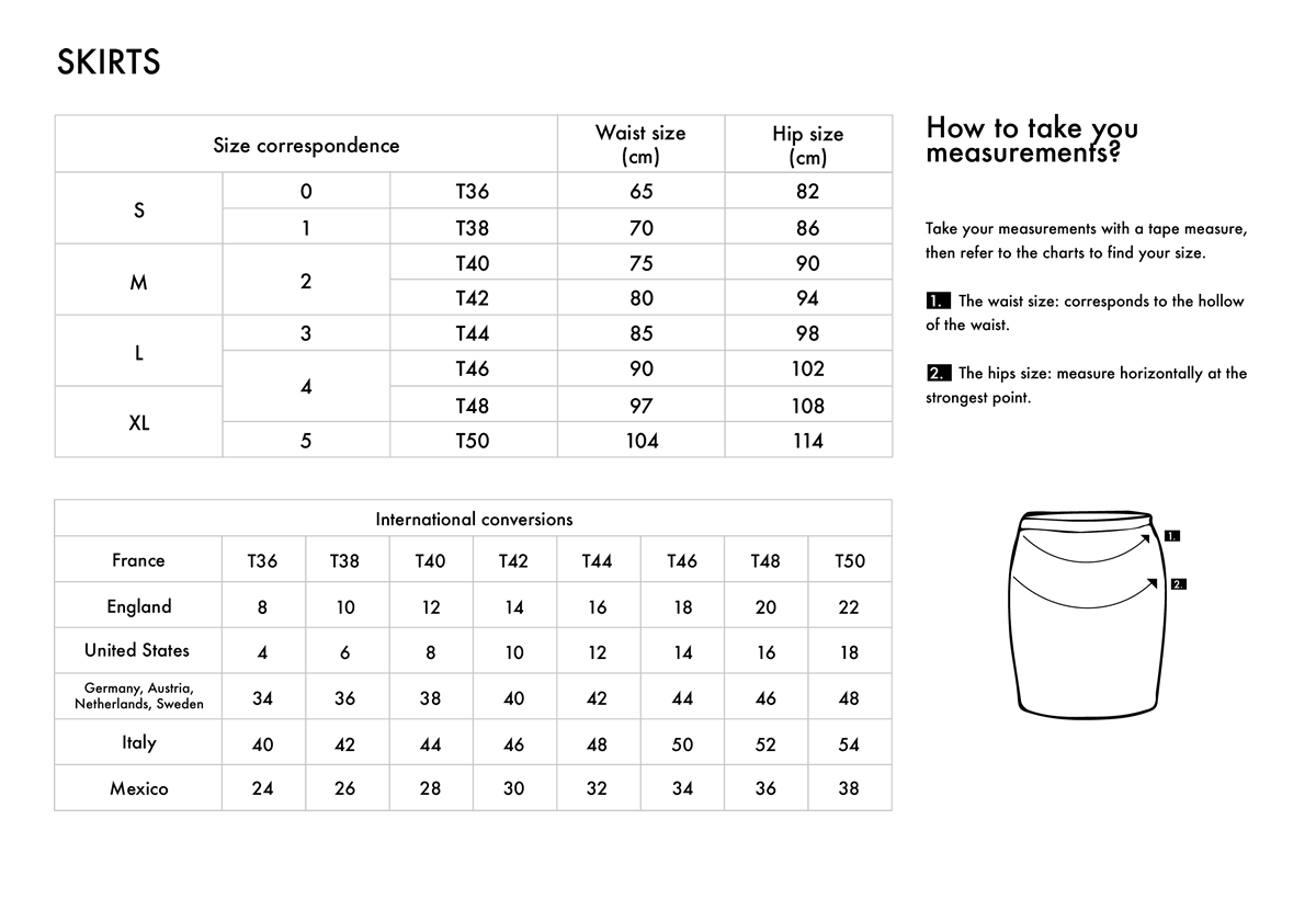 Sizing guide